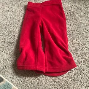 Red sweatpants for 18 to 24 months